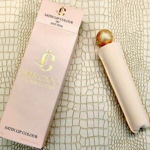 New Jimmy Choo Seduction Collection Satin Lip Colour Lipstick Hot Pink 007